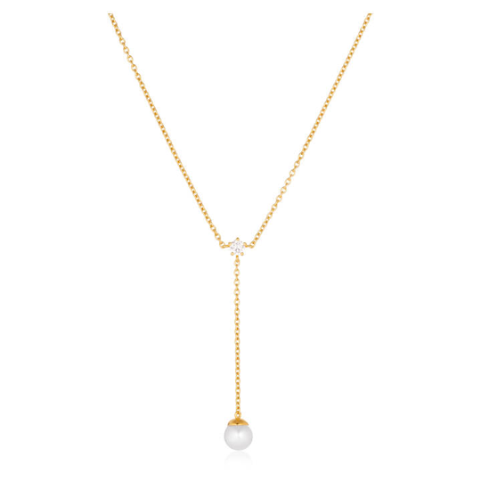 ADRIA LUNGO NECKLACE Guld