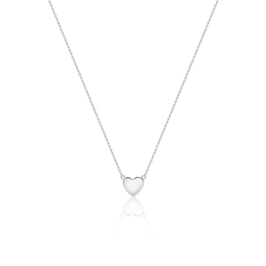 Mini Heart Halsband (silver)