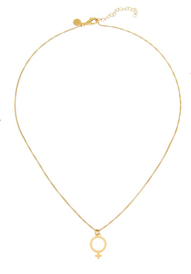 Letters venus big neck gold 42-47 cm