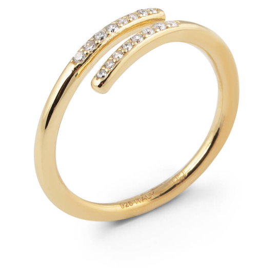 Loop stone ring guld 16/17