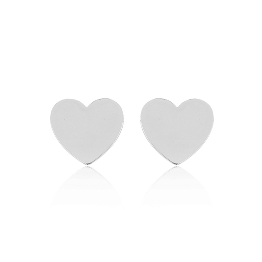 Heart Mini Studs örhänge (silver)