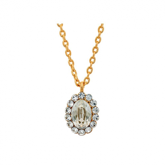 Petite Moon halsband - Silvershade (Guld)