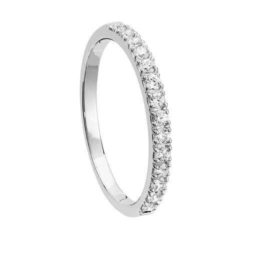 Diamantring i platina, 15.5
