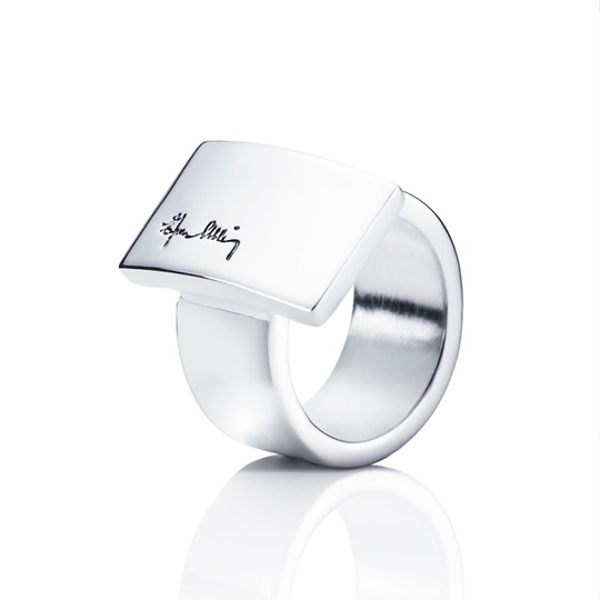 Rectangular Ring Silver