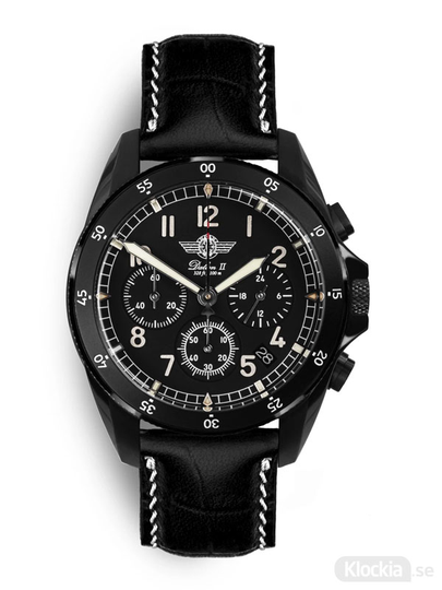 MALM Dalton 2 Black Chronograph 41 Black Classic