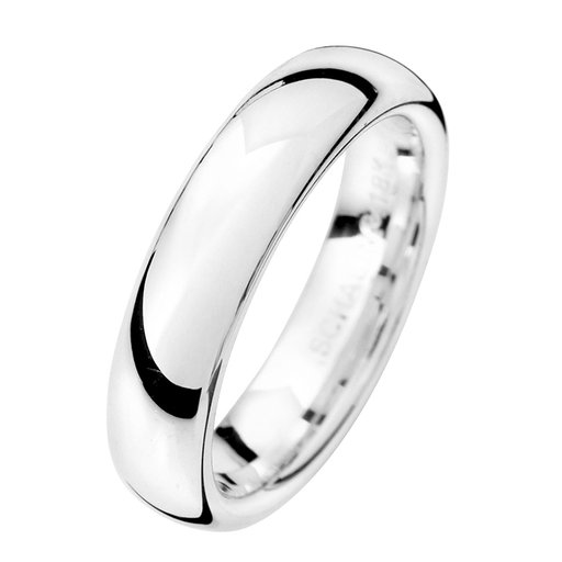 Förlovningsring i äkta silver 5mm, 67