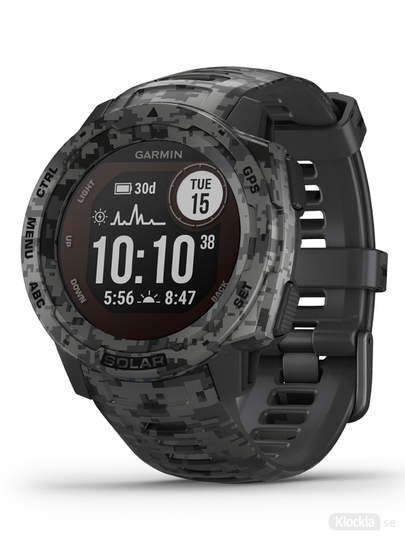 GARMIN Instinct Solar Camo Edition Graphite Camo