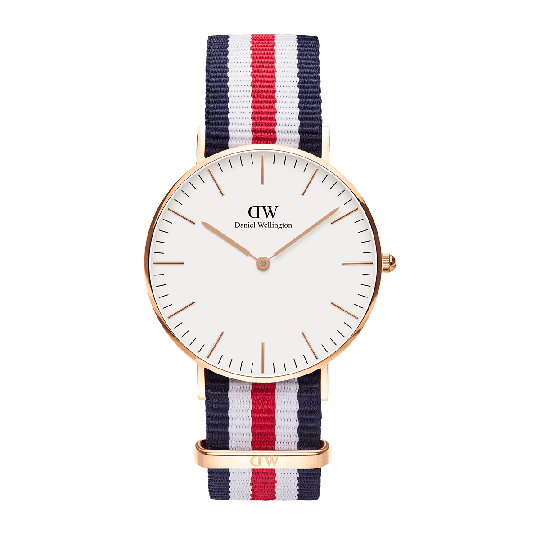 Daniel Wellington DW Klocka Classic Canterbury 36mm Roséguld
