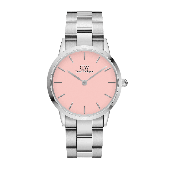 Daniel Wellington DW Klocka Iconic Link Blush 36mm Silver