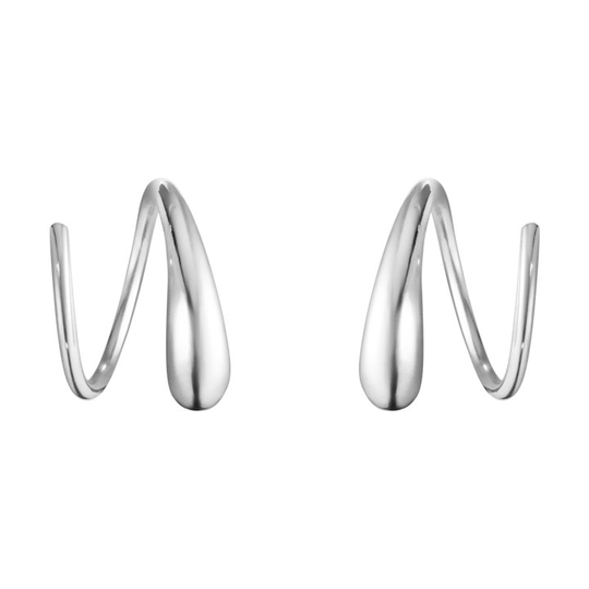 MERCY SWIRL Örhänge Silver