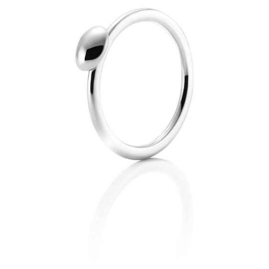 Love Bead - Gold Ring Vitguld