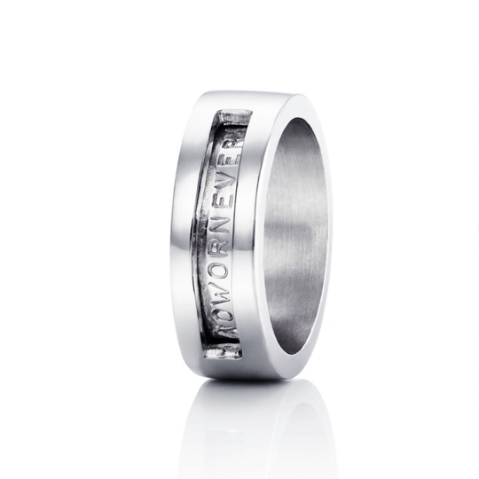 Now Or Never Ring Vitguld