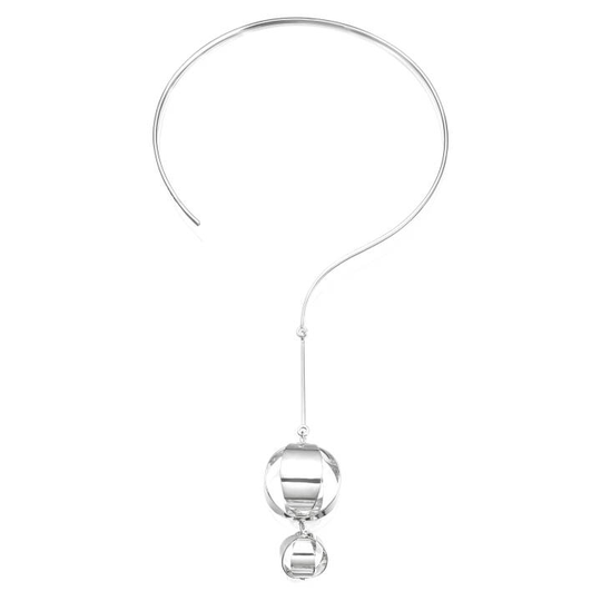 Balloons Collar Halsband Silver