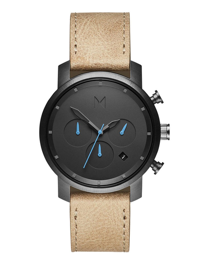 MVMT Chrono Gunmetal Sandstone 40mm