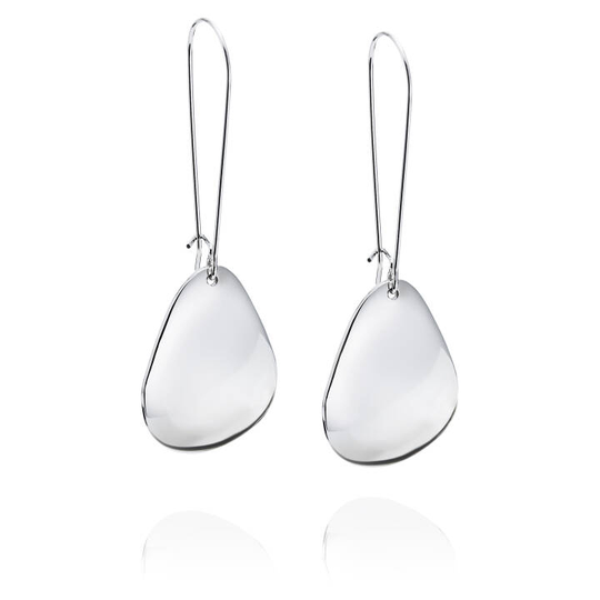 Little Rose Petal Örhänge Silver