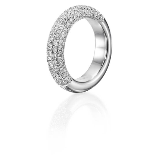 Billion Stars Ring Vitguld
