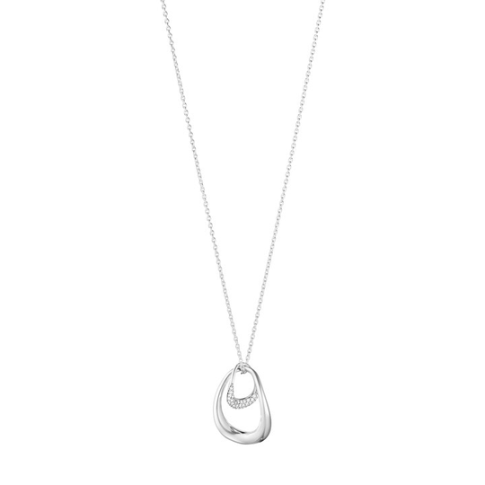 OFFSPRING Hängsmycke Silver Diamant PAVE 0.08 CT