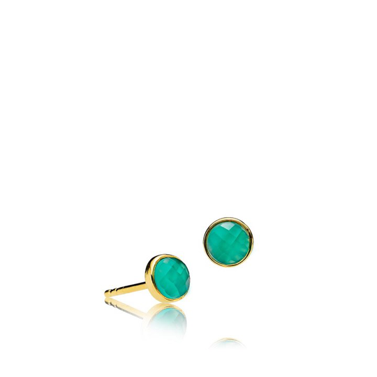 ORIENT Örhänge GREEN Guld