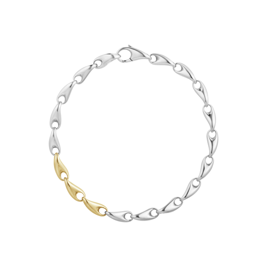 REFLECT SLIM Armband Silver Guld
