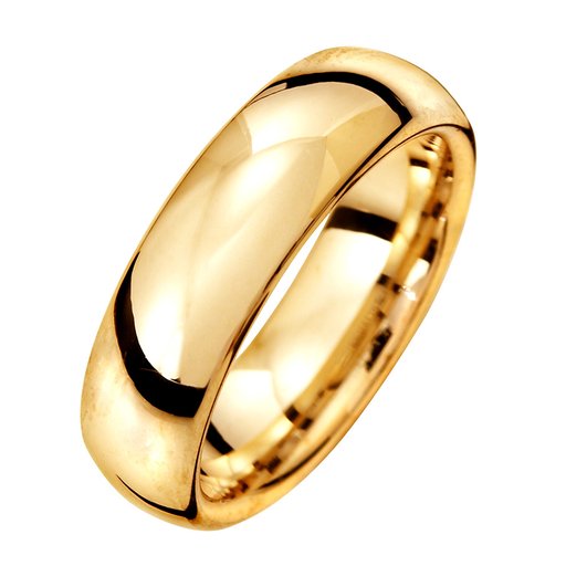 Förlovningsring i 9K guld 6mm, 66