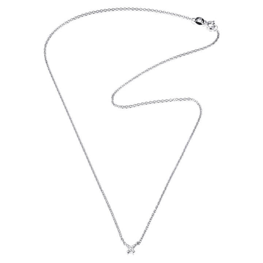 Dolce Vita Princess Halsband Vitguld