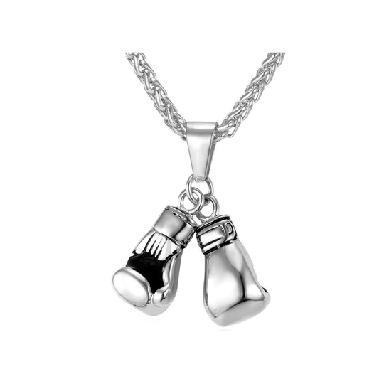 U7 Boxningshalsband - Silver