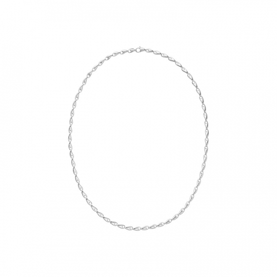 REFLECT LINK Halsband (Silver) 55 cm