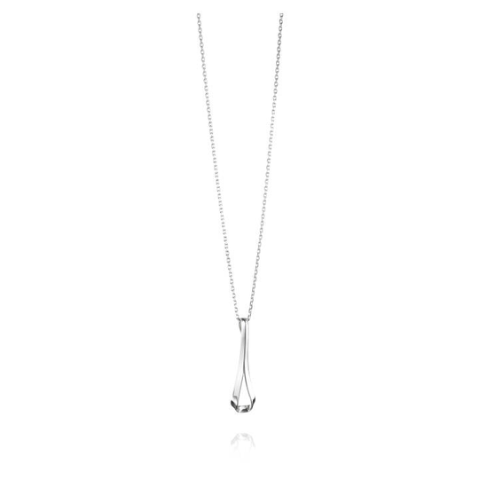 Folded Hängsmycke Silver