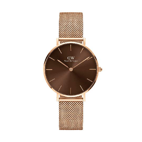 Daniel Wellington DW Klocka Petite Amber 32mm Roséguld