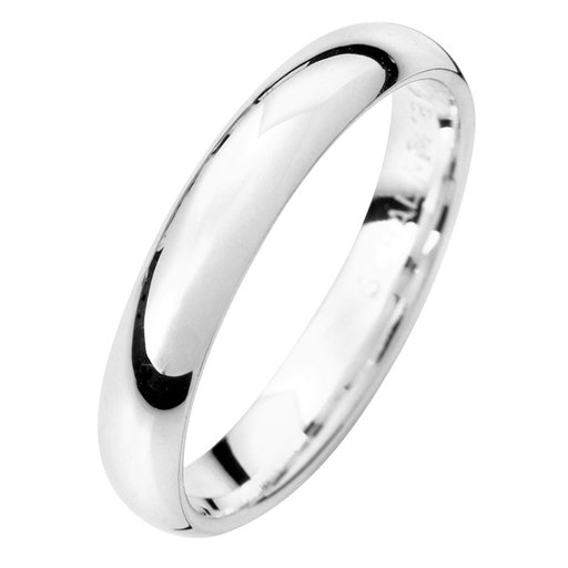 Förlovningsring i äkta silver 3,5mm, 58