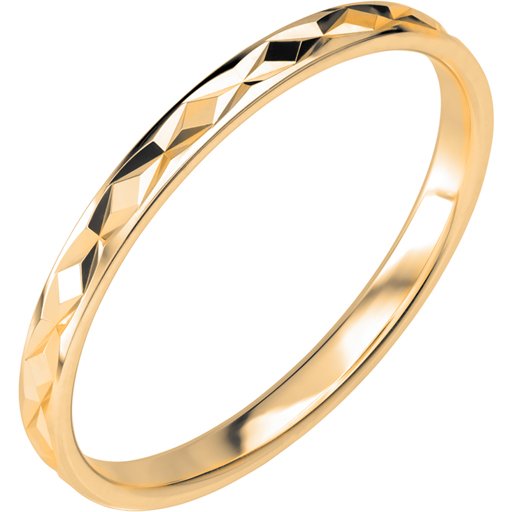 Förlovningsring i 9K guld 2mm, 56