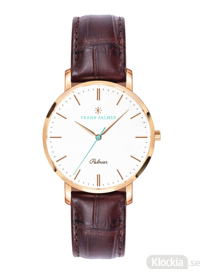 Frank Palmer Palmier Rosé Case Brown Strap