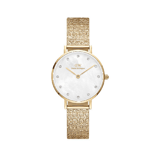 Daniel Wellington DW Klocka Petite Lumine Pressed Piano 28mm Gold
