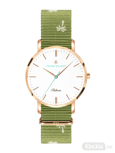 Frank Palmer Palmier Rosé Case Green Nato