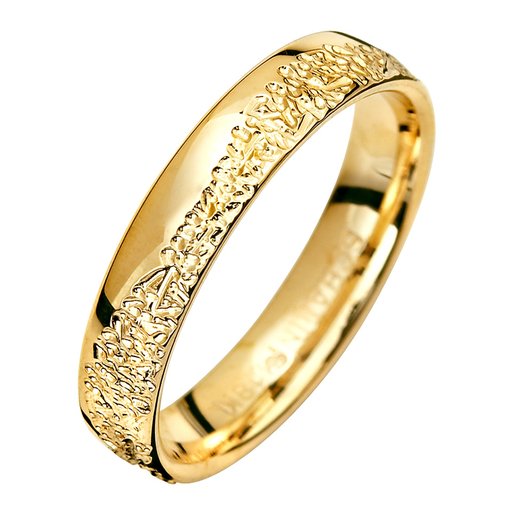 Förlovningsring i 18K guld 4mm, 53