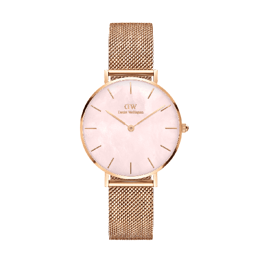 Daniel Wellington DW Klocka Petite Melrose Pearl 32mm Roséguld
