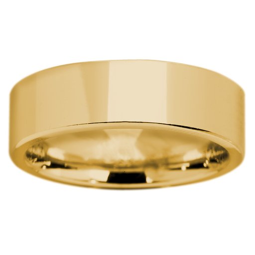 Förlovningsring i 18K guld 6mm, 56