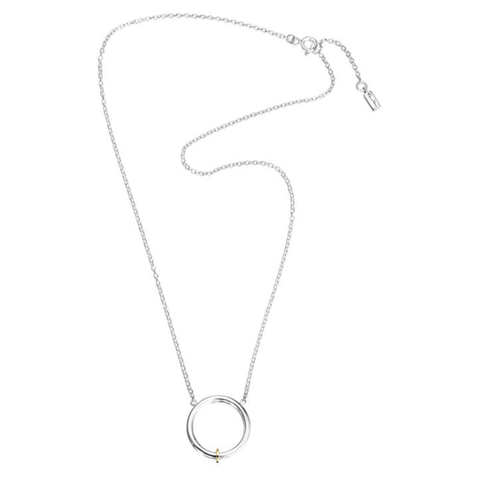 101 Halsband Silver 42-45 cm
