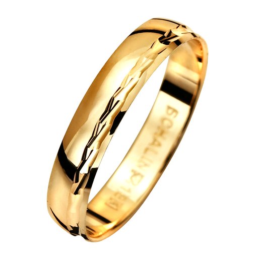 Förlovningsring i 18K guld 3,5mm, 50