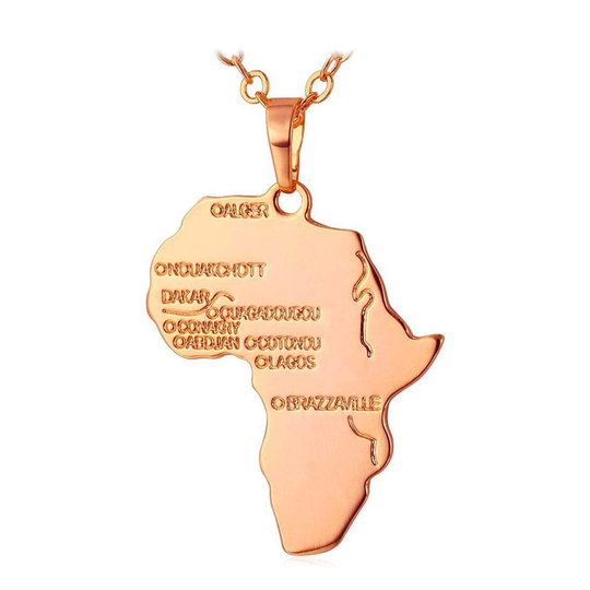 U7 Afrikahalsband - Rosé