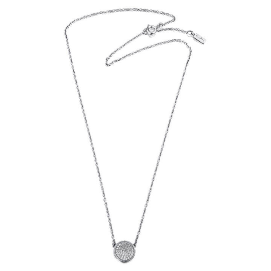Love Bowl Halsband Vitguld