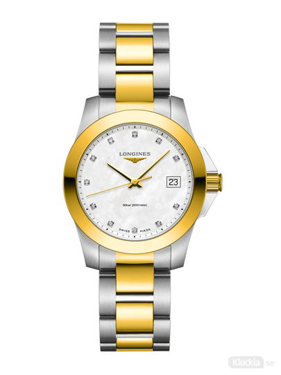 LONGINES Conquest Classic Diamonds 34mm