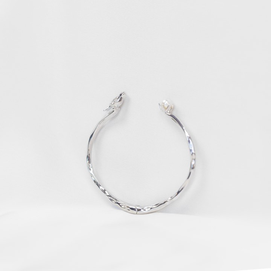 Eden armband - Ivory (Silver)