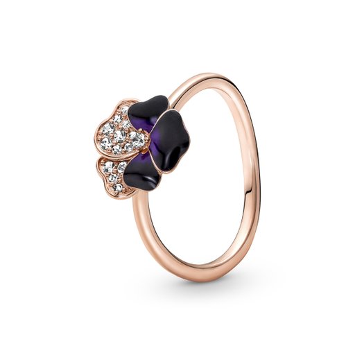 Ring roséförgylld, 17.0
