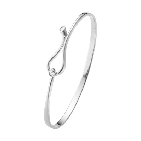 MAGIC BANGLE Armband Diamant 0.12 ct Vitguld