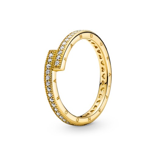Ring förgylld, 18.0