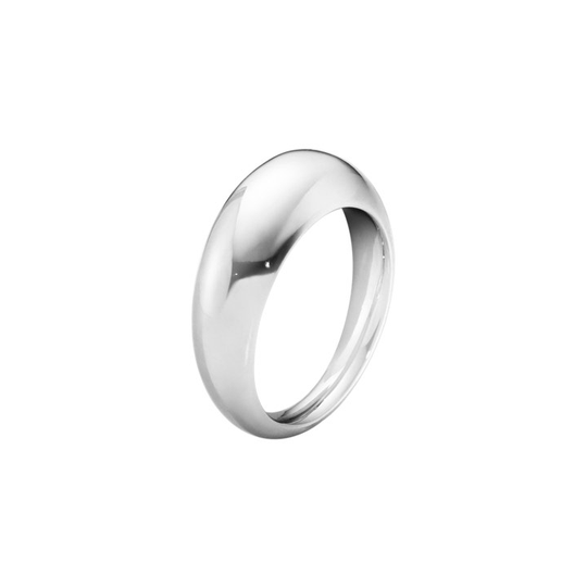CURVE SLIM Ring Silver