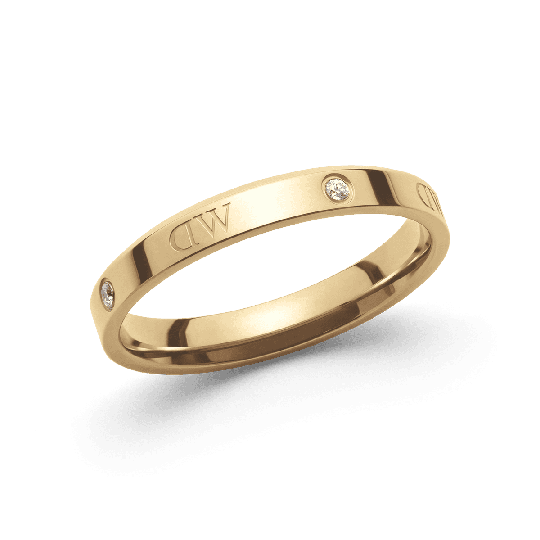 Daniel Wellington DW Classic Lumine Ring 16.5MM Gold