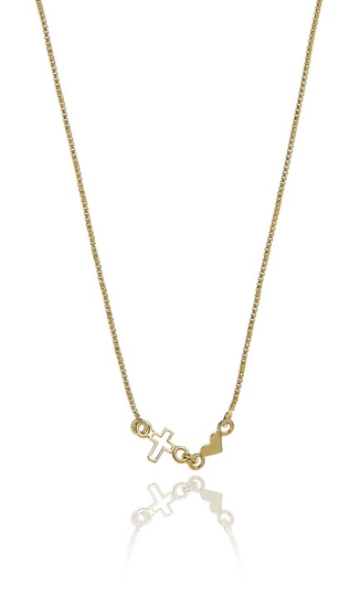 Trust halsband Guld 40-45 cm