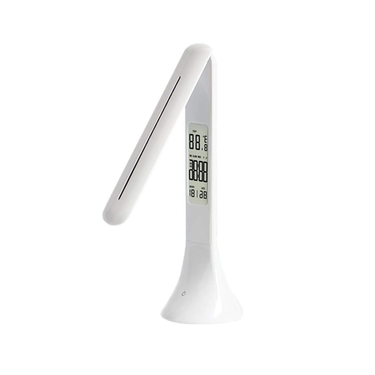 Portabel LED Skrivbordslampa - Vit